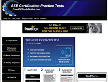 Tablet Screenshot of freeasestudyguides.com